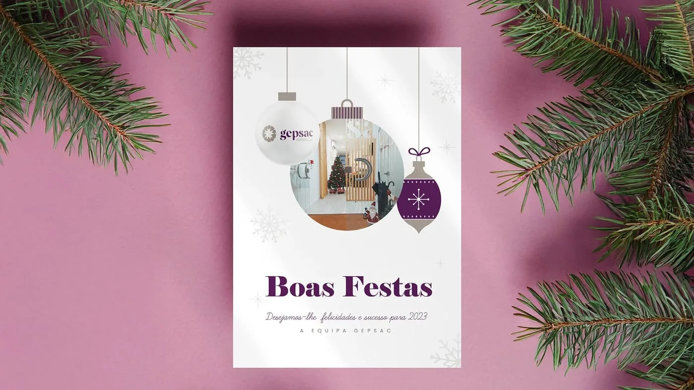 Postal de Natal 2023 da Gepsac